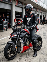 Dainese  Leather Motorcycle Set with Airbags 5