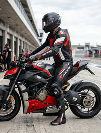 Dainese  Leather Motorcycle Set with Airbags 1