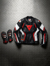 Dainese  Leather Motorcycle Set with Airbags 1