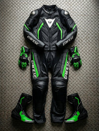 Dainese  Leather Motorcycle Set with Airbags 4